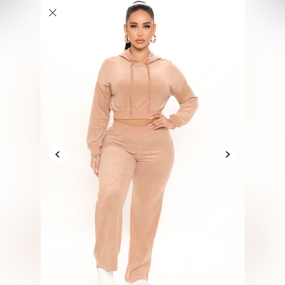 Brown Terrycloth Matching Set - Picture 1 of 8